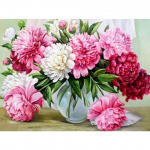 5D Teemantmaal Ilus lilledega kivist pildikomplekt Teemanttikandid mosaiikkingitus DIY kodukaunistus Full Round 20x30CM