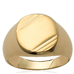 Chevali&egrave;re Plaqu&eacute; Or 'Charles' dor&eacute; - 12x12 mm 62 kuld