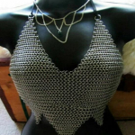 Virgin Chainmaili kleit mesin&auml;dalateks, aastap&auml;evadeks, &uuml;he&ouml;&ouml;seks
