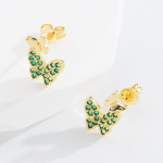 Naiste r&otilde;ngask&otilde;rvar&otilde;ngas Bohemian O-kujuline loominguline riisihelmed liialdatud tarvikud k&otilde;rvar&otilde;ngad OneSize roheline