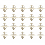 Renault Masteri jaoks 1998&ndash;2019 Nissan Interstar NV400 auto k&uuml;lgmise kere alumise ukse kaardipaneeli viimistluse needi kinnitusklambri vahetus 20Pcs