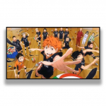 Jaapani anime Haikyuu figuuriplakat ja tr&uuml;kis Kodukunst Seinakaunistus Maalimine Elutoa Sisustus Aksessuaarid Cuadros 20cm&times;40cm NoFrame