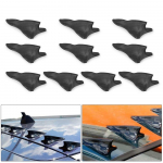 10 tk universaalne tagakatuse hauiimede spoileri tiivakomplekt auto katusespoiler kaitseraua spoiler haiuime hajuti keerise generaator