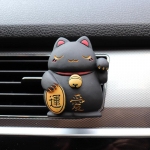 Lucky Cat auto &otilde;huv&auml;rskendaja l&otilde;hnahajuti vaiguga auto &otilde;hukonditsioneer v&auml;ljalaskeava tuulutusava parf&uuml;&uuml;miklamber auto sisemus must