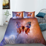 Voodipesu komplekt Putukate tr&uuml;kiga teema Magamistoa tekikott ja padjap&uuml;&uuml;r Voodipesu komplekt, AU/EU/US t&auml;issuurus Kodu kaunistus Baby 100x135cm