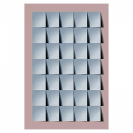 Abstraktne 3D-efektiga mustrid Plakat Seinakunst L&otilde;uendimaal Moodne Plakat Ja Pilt Seina Pildid Elutuppa Kodu Dekoratsioon 20x30cm