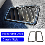 S&uuml;sinikkiust vasak-/parempoolne auto kliimaseadme v&auml;ljalaskeava raami kleebise tarvikud BMW 3. seeria E90 E92 E93 jaoks D