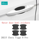 Chery Tiggo 8 Pro Auto Sisekujundi Kleepsufoolium Keskjuhtimise S&uuml;sinikkiust Muster Muudetud Auto Ouer 4Pcs white