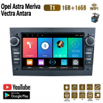 2 DIN autoraadio Android jaoks Opel para Astra Meriva Vectra Antara Zafira Corsa Car Multimedia Carplay GPS 2+32GB 1+16GB must