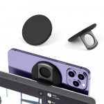 KEYSION Magnetiline mobiiltelefoni r&otilde;ngahoidja MagSafe jaoks MacBookile iPhone 14 13 Pro jaoks reguleeritav kaamerakinnitusega eemaldatavad alused must