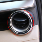 ABS Chrome &otilde;huventilatsiooni v&auml;ljalaskeava kate jaoks Toyota Rav4 2013 - 2017 RAV 4 kliimaseadmete paneeli katete kleebis