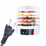 Toidukuivati ​​350 W BPA-vaba eemaldatav 5 alusega elektriline toidukuivati ​​masin veiseliha jerky puuviljade jaoks EU Plug