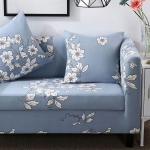 Lilletr&uuml;kiga veniv diivanikate Elastne diivanikate istme tool L-kujuline diivanikott elutoa kodukaunistamiseks 1 Seater 90-140cm