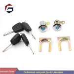 Auto silindri ukseluku silindri v&otilde;tmekomplekt 05-14 Peugeot 107 Citroen C1 Toyota Aygo 9170.Y8 1608746380 9135S2 jaoks beige
