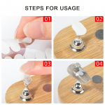 100 tk manik&uuml;&uuml;ri tugi Kahepoolne kleeplint, l&auml;bipaistev akr&uuml;&uuml;list k&uuml;&uuml;nte kunstiteos, lauapasta, l&otilde;ikevaba kleepriba