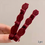 Flocked Bangs Juukseklambrid Peakatted Duckbill Hair Caws Barrettes Vintage juukseklamber 1