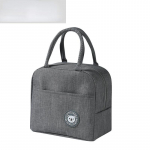 1 tk kaasaskantav s&ouml;&ouml;gikott, veekindel isoleeritud jahe termiline toidu hoiukarbik &otilde;ues reisimiseks m&otilde;eldud &uuml;li&otilde;pilaste termokotti hall