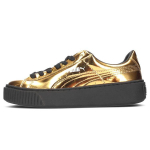 Puma Basket Platform Metallik Kuld Naiste Tennised Must 362339-04 37