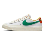Nike Blazer Low 77 GS Suveviljad Laste tossud Valge Malahiit Seil DQ5088-131 36 white