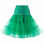 Naiste Rockabilly alusseelik Rockabilly kleit Tutu pruudi alusseelik Cosplay Crinoline 50ndate pulm S