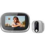 1080P digitaalne uksepiilukaamera 4,3-tolline TFT-uksevaatur infrapuna-&ouml;ise n&auml;gemise liikumistuvastusega lainurk laetav uksekell w2 h&otilde;be