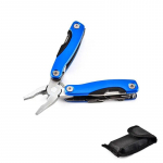 V&auml;ljas kokkupandavad multifunktsionaalsed tangid kaasaskantav elluj&auml;&auml;mislaagri kombineeritud t&ouml;&ouml;riist Mitmeotstarbeline mitmeotstarbeline t&ouml;&ouml;riist koos mininoaga sinine