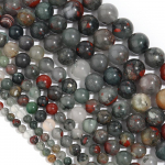 Aafrika verest lahtised helmed kivid lahtised helmed meisterdamiseks Amuletid k&auml;ev&otilde;ru kaelakee moeaksessuaarid ehete jaoks Dia 4mm