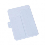 Kaasaskantav lokitangide hoiukott, hea kuumakindlus, deformatsioonivaba lukuga suletav silikoonist lokirulli hoiukott roosa