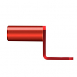 Universaalne mootorratta peegli kronstein, vastupidav ja stabiilne, sobib ideaalselt must