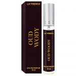 La French Oud Woody Eau De Parfum Unisex Parf&uuml;&uuml;m meestele ja naistele | Amber Oud Sandlipuuga | Puidust kauakestev EDP-l&otilde;hn, 20 ml 10 ML