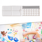 Akvarellpalett Gua&scaron;&scaron; Segamisalus T&uuml;hjad Reisijoonistused V&auml;rvikarbi Tarvikud punane