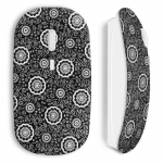 Juhtmeta hiir Kaunis lillekujundus