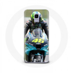 &Uuml;mbris Samsung Galaxy A6 2018 Valentino Rossi mootorratta v&otilde;idus&otilde;idujuhi 46 jaoks