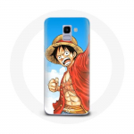 &Uuml;mbris Samsung Galaxy A6 2018 Mangale &Uuml;hes t&uuml;kis Luffy Anime