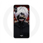 &Uuml;mbris Xiaomi Redmi Note 5 Pro Tokyo Ghoul Kaneki Ken Mask Jaapani anime jaoks