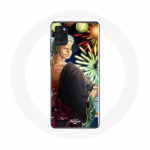 &Uuml;mbris Samsung Galaxy A21s One Piece Merry Christmas Zoro Anime Manga jaoks