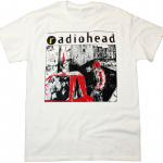 Radiohead Creep Valge Unisex T-s&auml;rk S