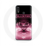 Coque pour Huawei P20 Lite Wallpaper diamante Blackpink Kpop Logo Rose - Maniacase