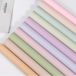 L&auml;ikiv pakkepaber 60 * 60 cm k&auml;sit&ouml;&ouml;paber lilledega kingituste pakkimispaber veekindel kodukaunistus piduliku peo DIY k&auml;sitsi valmistatud tarvikud mixed 10sheet