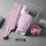3 tk 1 komplekt / 6 tk 2 komplekti seljakoorija koorimiskindad ja luffahhi vannik&auml;sna komplekt meestele ja naistele Kehakoorija koorija v&otilde;ib s&uuml;gavusele 1Set ( 3pcs )
