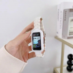 Asendusrihm Huawei Band 7 8 Correa SmartWatch Case Randmepaela k&auml;ev&otilde;ru jaoks Honor Band 6 Huawei Band6 Band7 tarvikute jaoks For Huawei Band 8 valge