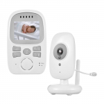 2,4-tolline videomonitor kaamera t&auml;isnurga LCD-ekraaniga Kahesuunaline side temperatuurin&auml;idik valge