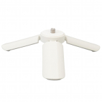 Mini statiiv Pal kaamerale Kompaktne lauaarvuti statiivi statiivi stabilisaator k&auml;epidemega 1/4 tolli Black