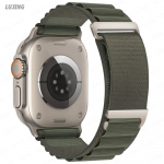 Alpine Loop rihm Apple Watch Ultra 2 49mm 45mm 44mm 42mm 41mm 38mm 40mm nailonist k&auml;ev&otilde;ru jaoks Iwatch Series 8 9 7 3 SE 6 5 Band jaoks 42mm 44mm 45mm