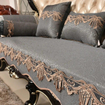 Moodne luksuslik jacquard reljeefne diivani kate Four Seasons universaalne libisemisvastane diivanipadi kodu elutoa kaunistus diivani kate 1pc armrest 55x65 cm