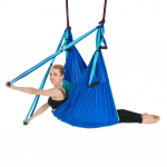 Reverse Aerial Yoga v&otilde;rkkiik 6 k&auml;epidemega mitte-elastne &uuml;mberp&ouml;&ouml;ratava gravitatsiooniga kahev&auml;rviline Fitness v&otilde;rkkiik