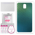 apgo Protective Skin Sticker for the back compatible with Samsung Galaxy Note 3, Wrap Film, Foil, Vinyl - Pattern Carbon Chameleon CAKA1