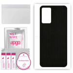 apgo Protective Skin Sticker for the back compatible with Oppo A54s, Wrap Film, Foil, Vinyl - Pattern Matrix