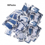 100 tk Abs Stimulator Geelpadjad Asendusgeelkleebised H&uuml;drogeel EMS-i lihastreeningu Massager ABS k&otilde;hutreenerile 50Packs