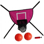 Korvpallir&otilde;ngas batuutiraami jaoks Veekindel korv V&auml;litingimustes with a ball